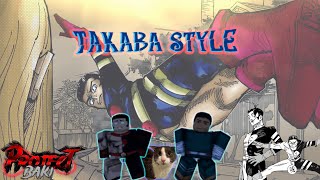 How To Get Takaba Style And Showcase  Project Baki 3 [upl. by Naul]