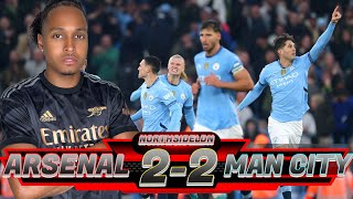 🚨ARSENAL 22 MAN CITY  TROSSARD COST US THE GAME 💥 [upl. by Mariana165]