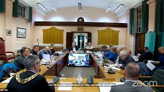 Biggleswade Town Council Meeting 9th January 2024 [upl. by Anihpesoj415]