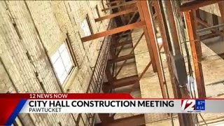 City of Pawtucket to hold a special meeting about city hall [upl. by Aizti844]