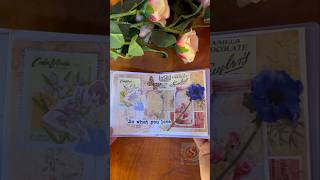 Journalingsuvaiba Creationyoutubeshorts scrapbooking asmr journal shorts [upl. by Kellia]