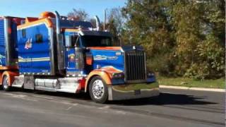 CRAZY KENWORTH W900 CUSTOM CONDO PT2 [upl. by Gnilrac327]