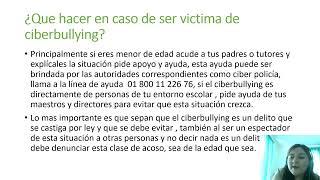 que es el ciberbullying [upl. by Wachter]