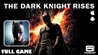 The Dark Knight Rises AndroidiOS Longplay FULL GAME No Commentary [upl. by Tran]