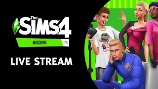 The Sims 4 Moschino Stuff Live Stream August 9th 2019 [upl. by Furiya911]