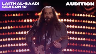 Laith AlSaadi quotThe Letterquot The Voice Season 10 Blind Audition [upl. by Binetta469]