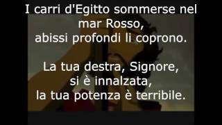 Canto del mare Frisina con testo [upl. by Avrit]