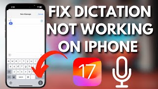 How To Fix Dictation Not Working On iPhone [upl. by Lathe6]