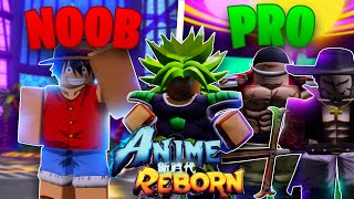 I Spent 24 HOURS Going From Noob To Pro in Anime RebornRoblox [upl. by Cosmo578]