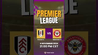 It’s Fulham vs Brentford ⚽️ Share your predictions on Trustdicewin PremierLeague TrustdicePromo [upl. by Carlick]