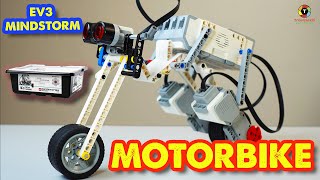 Mindstorm EV3 Motorbike building instructions [upl. by Ilojne88]