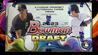 2023 Bowman Draft Topps Chrome Black amp MORE Baseball Cards [upl. by Teodor636]