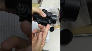 1x30 red dot scope hunting airsoft [upl. by Lodie]