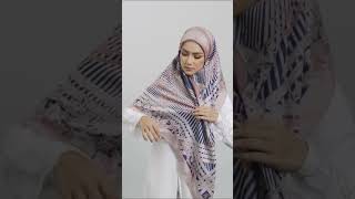 CARA PAKAI TUDUNG BAWAL PALING SIMPLE CANTIK amp KEMAS SEMUDAH ABC [upl. by Nicola]