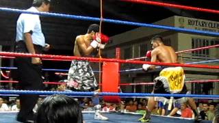 Froilan Saludar vs Llanos KO 1 [upl. by Adnek]