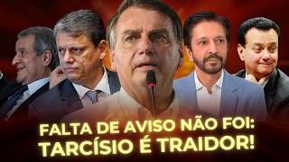 TARCÍSIO ARMOU PRA BOLSONARO CONTINUAR INELEGÍVEL ENGANOU A DIREITA MARÇAL E SALLES AVISARAM [upl. by Anawait]