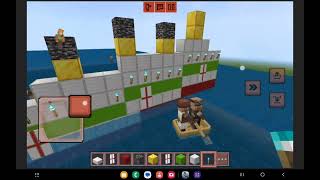 Minecraft Britannic Strikes The Mine In Agean SeaGreeece [upl. by Hales]