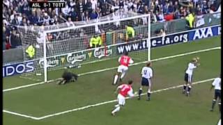 Arsenal 21 Tottenham Hotspur 2001 FA Cup Semi Final [upl. by Edak]