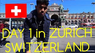 Visited the 3rd most expensive city on planet earthPART 1Zürich vlog [upl. by Hplodur]