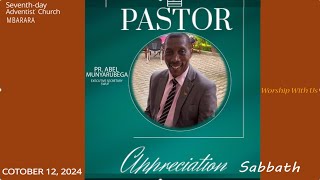 PASTORS APPRECIATION SABBATH  SDA CHURCH MBARARA  PR ABEL MUNYARUBEGASWUF EXECUTIVE SECRETARY [upl. by Marozik459]