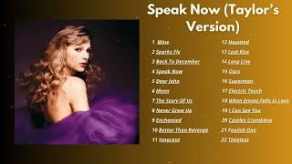 Taylor Swift  Speak now Taylors Version  Full Album [upl. by Anirroc]