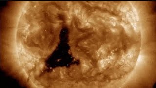 Discovery Of A Giant CoronalHole On Sun [upl. by Osithe]