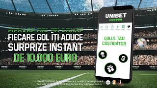 UNIBET CASH DROPS B  FIECARE GOL ADUCE PREMII DE 10000 EURO [upl. by Ahsenid73]