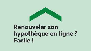 Renouvellement hypothécaire en ligne [upl. by Orvah293]