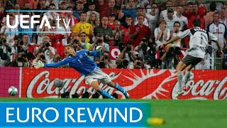 EURO 2004 highlights Portugal edge England in penalty drama [upl. by Petua102]