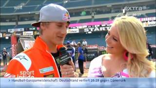 Sport inside Ken Roczen quotGerman Wunderkindquot German TV [upl. by Storfer]