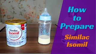 How to make Similac Isomil Formula Milk  Step by Step [upl. by Solita]