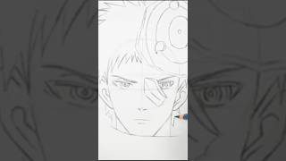 obito uchiha drawing ✨✨obitophonkshortsfeed [upl. by Eleanore585]