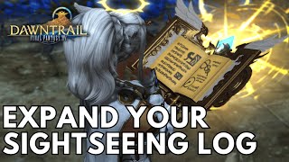 Unlock More of your Sightseeing Log  FFXIV Dawntrail [upl. by Yelsa832]