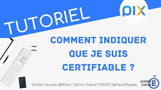 PIX  Comment indiquer que je suis certifiable [upl. by Amsden63]