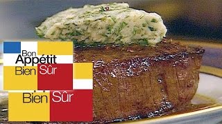 Tournedos au poivre et beurre descargot Recette [upl. by Doherty925]