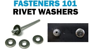 How To Install Backup Rivet Washers VS Large Flange Rivets  Rivets 101 [upl. by Enotna]