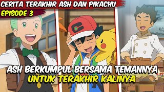 BERKUMPULNYA KEMBALI TRIO LEGEND MEZASE POKEMON MASTER  mezase pokemon master episode 3 [upl. by Esahc741]