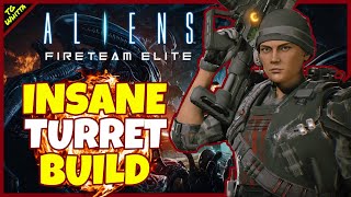 Aliens Fireteam Elite  Best EXTREMEINSANE Technician Build  MAX Turret  Handgun Damage [upl. by Jasik]