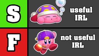 Ranking every Kirby ability by how useful it is IRL [upl. by Innavoeg]