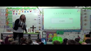 Jolly Phonics Lesson  in Reception  Year 1 Classroom [upl. by Eiramyelhsa]