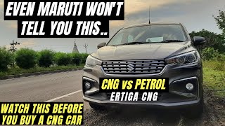 NEW ERTIGA CNG MILEAGE TEST MILEAGE PER KG ERTIGA CNG 2021 VXI REVIEW SPEED TEST BEST CNG CAR INDIA [upl. by Rentsch]