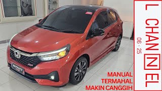 Spec Walkaround Honda Brio RS MT DD1 Facelift Improvement 2024  Indonesia [upl. by Florine]