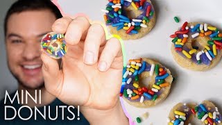 Yummy Nummies Mini Doughnut Delight Maker  How To DIY Tiny Frosted Donuts With Sprinkles [upl. by Detta612]