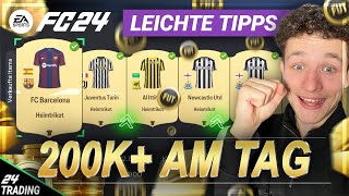 200K PRO TAG ‼🧐 ZWEI TRADING TIPPS ZUM NACHMACHEN 🤠  EA FC 24 TRADING TIPPS Deutsch [upl. by Cirilla]