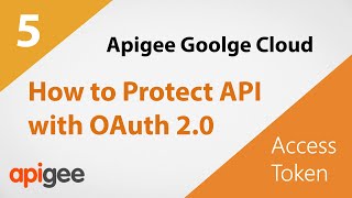 How to Protect an API with OAuth 20  Google Cloud Apigee Tutorial [upl. by Giarc597]