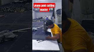 कटिंग कैसे होती है देखिएJeans pant cutting process how to jeans pant cutting [upl. by Moulden232]