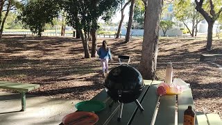 Jumbuck Portable Charcoal BBQ Review  Bribie Island Brisbane [upl. by Hagen]