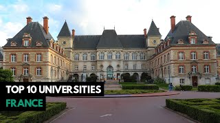 Top 10 Best Universities in FRANCE  2024 College Rankings [upl. by Inobe569]