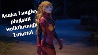 Asuka Langley Plugsuit  Walkthrough Tutorial [upl. by Tempa]