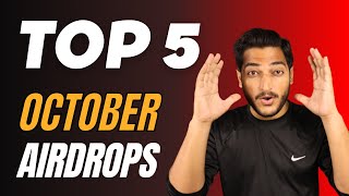 5 Airdrops Claiming List For October Month  Lastest Crypto Airdrops List [upl. by Etnud960]